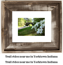 trail rides near me in Yorktown, Indiana